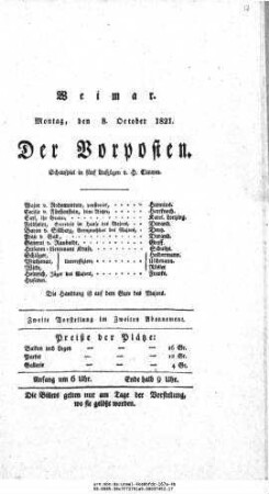 Der Vorposten
