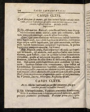 398-402, Casus CLXVI - CLXIX