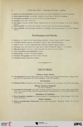 Nachtrag (Nr. 322-334)