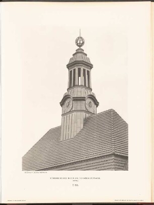 Gemeindeschule in der Greifenhagener Straße, Berlin: Detail (aus: Neubauten der Stadt Berlin, Bd. IV, 1905)