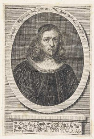 Bildnis des Georgius Laub