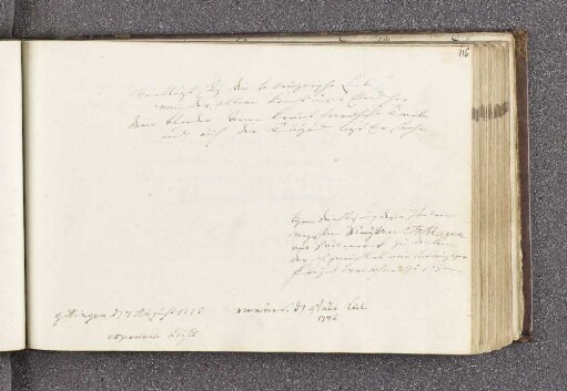 Fr[iedrich] Haven. – Incipit: Verflugt (sic!) sey die betrügerische Liebe. – Kiel, 04.07.1776