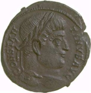 Münze, Follis, 327 - 328