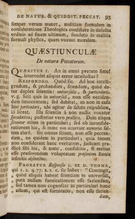 93-110, Quaestinculae.