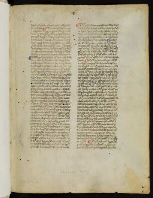Commentarius in librum tertium sententiarum (unvollständig, Anfang fehlt)