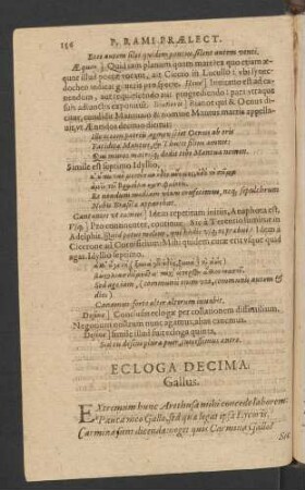 Ecloga Decima.