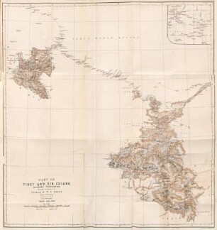 Part of Tibet and Sin-Chiang (Chinese Turkestan)
