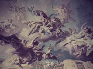 Allegorie auf das segensreiche Wirken von Apoll und Diana