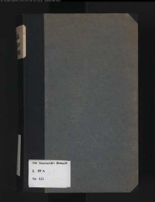 Gogerichtsregister Vogtei Heiden