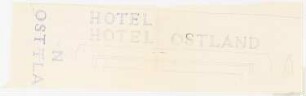 Park Hotel, Posen: Schild