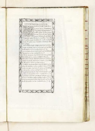 Affrice Tabule Quatuor. Prima Libie Tabula continet ambas Mauritanias