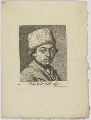 Bildnis des Joh. Heinrich Lips