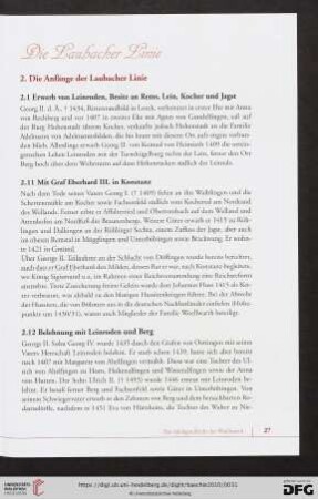 Die Laubacher Linie