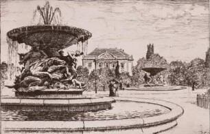 Diezbrunnen in Dresden-Neustadt (Albertplatz)