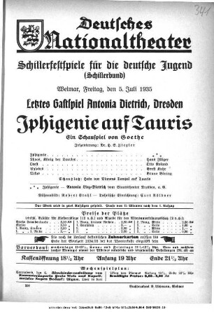 Iphigenie auf Tauris