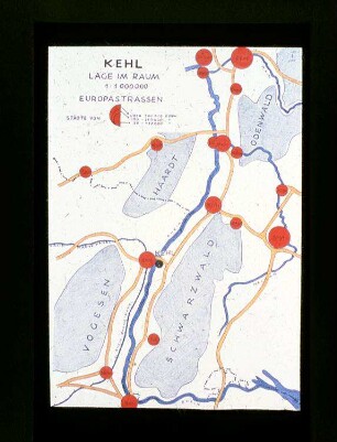 Kehl, Europastrassen