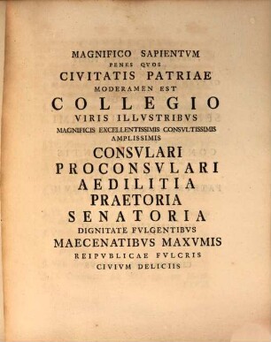 De fame et siti rerum sacrarum passim in sacris memorata diss. prooemial