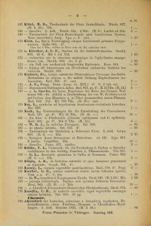 Katalog. 129. 1889 = Abt. 6