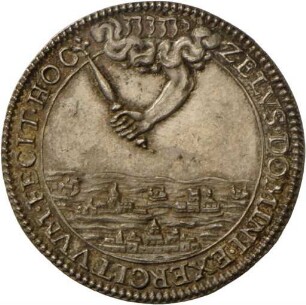 Medaille auf die Einnahme von Steenwijk, Ootmarsum und Coevorden , 1592