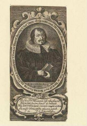 Johann Michael Dilherr; geb. 1604 in Themar (Lkr. Hildburghausen)