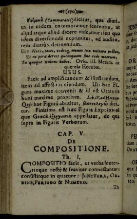 Cap. V. De Compositione.