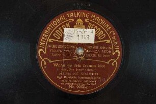 Wenn du fein fromm bist : aus "Don Juan" / (Mozart)