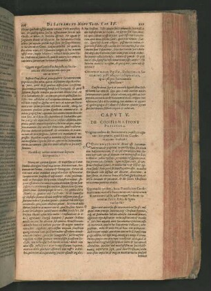 CAPUT V. DE CONFIRMATIONE PAPISTICA.