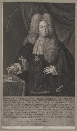 Bildnis des Dan. Er. de Huldenberg