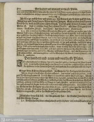 Der hundert und neun und viertzigste Psalm