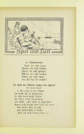 Spiel und Lust