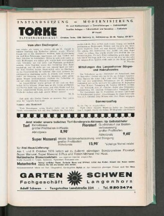 Mitteilungen des Langenhorner Bürger- und Heimatvereins