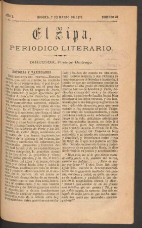1878,1,31: año 1, número 31 (7 de marzo de 1878)