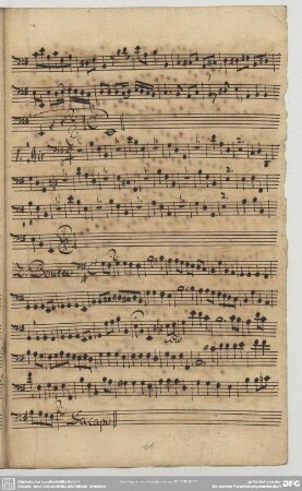 Fasch, J. F., Suiten, e-Moll / Ausw.