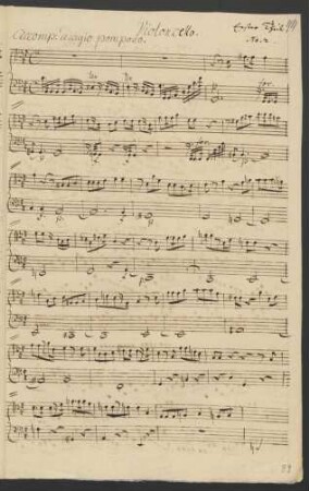 Violoncello (Satz 2-5)