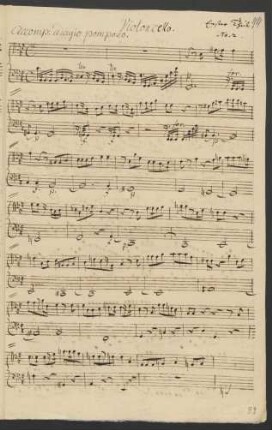 Violoncello (Satz 2-5)