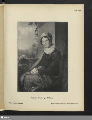 Caroline Gruner geb. Blümner