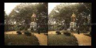 Denkmal des Dichters Emil Rittershaus in den Barmer Anlagen