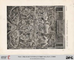 2. Cappella Sistina - Giudizio finale. Chapelle Sixtine - Judgement final. Sistina Chapel- Final Judgement. Die Sixtinische Kapelle- Das letzte Gericht (Michelangelo)