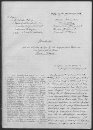 Altbach: Pfarrbericht 1928