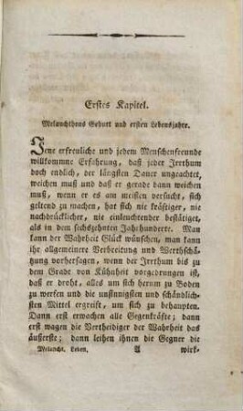 Philipp Melanchthons Leben : ein Seitenstück zu Luthers Leben