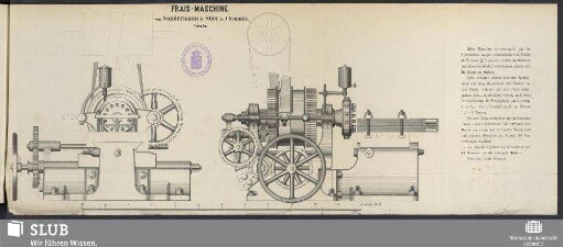 Frais-Maschine : 1/10 n. Gr.