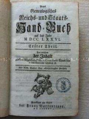 Genealogisches Staatshandbuch 1776
