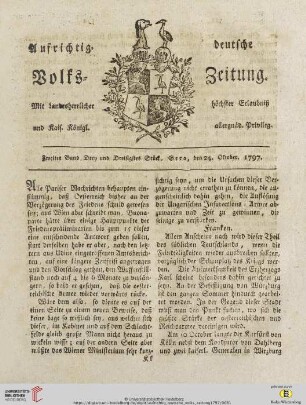 Zweiter Band. Drey und Dreißigstes Stück