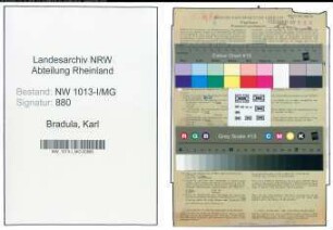 Entnazifizierung Karl Bradula , geb. 26.08.1905 (Maler)