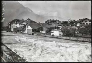 Die Aare in Interlaken