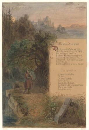 Wandrers Nachtlied