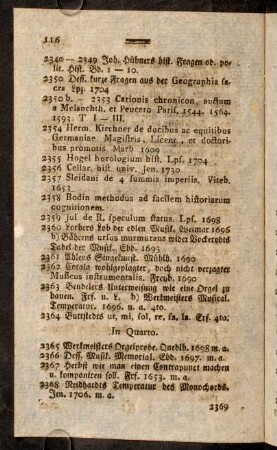 116-132, In Quarto. - In Duodecimo.