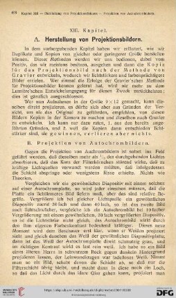 XIII. Kapitel