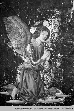 Christusszenen : Auferstehung Christi mit zwei Engeln