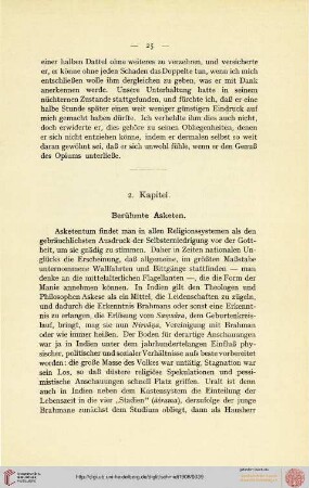 Berühmte Asketen